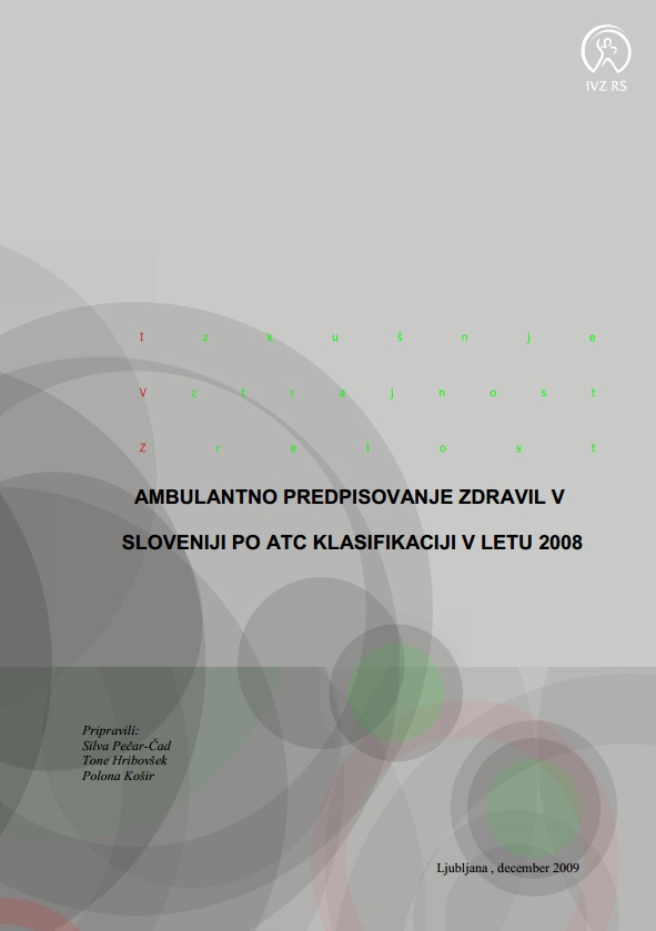 Ambulantno predpisovanje zdravil v letu 2008