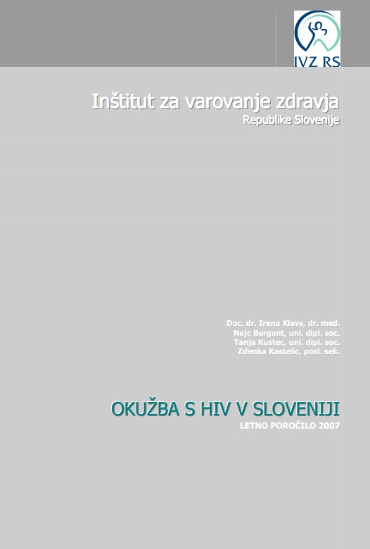 Letno poročilo o okužbah s hiv 2007