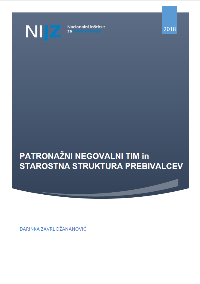 Patronažni negovalni tim in starostna struktura prebivalcev