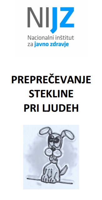 Preprečevanje stekline pri ljudeh – zloženka