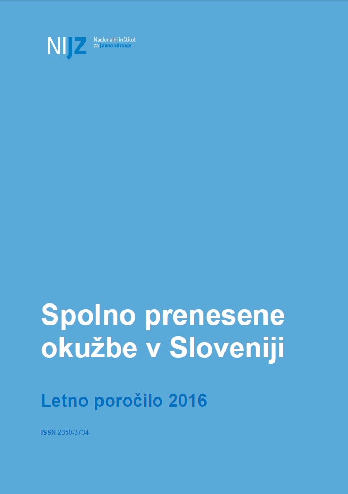 Spolno prenesene okužbe v Sloveniji – letno poročilo 2016